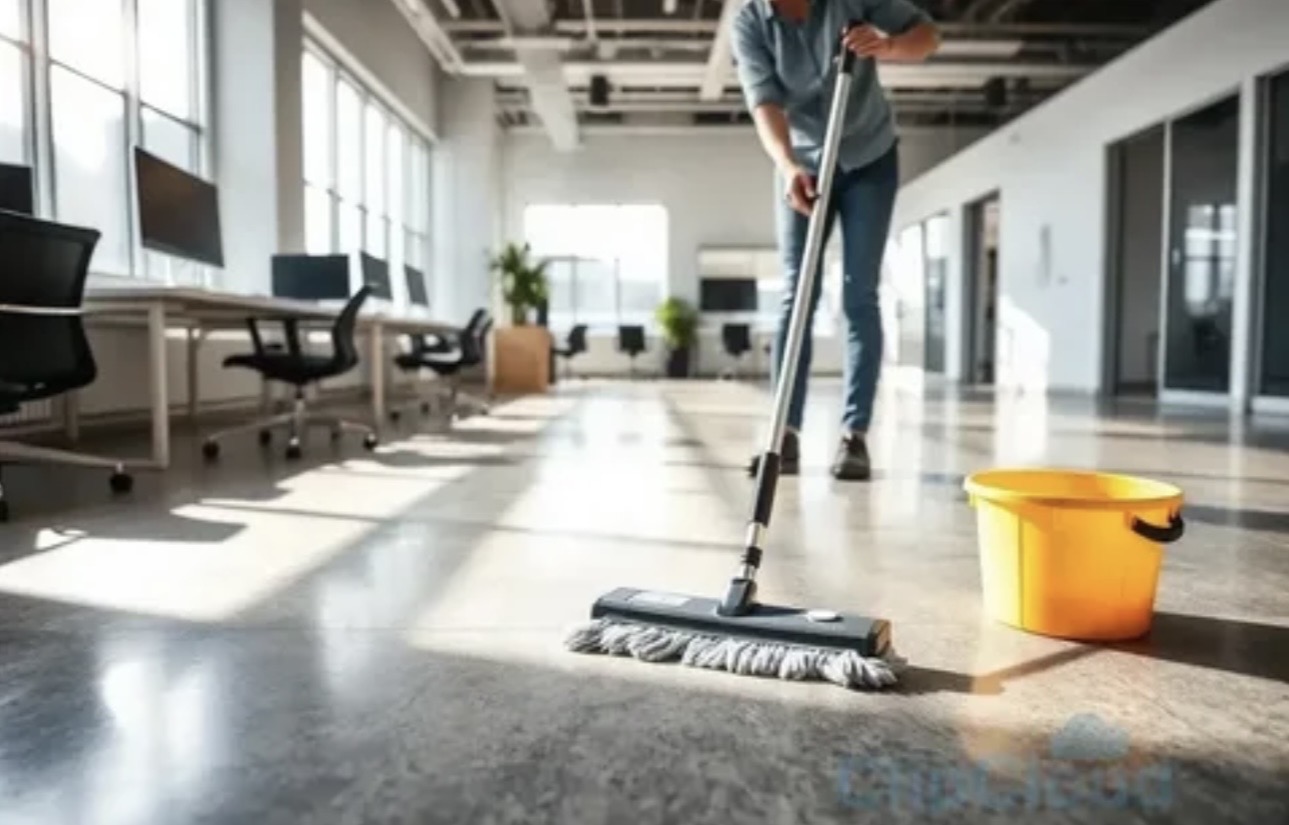 CleanWerk Team bei der Arbeit